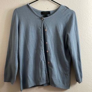 Light blue cardigan